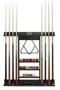 American Heritage Bluegrass Cue Rack - Black Ash