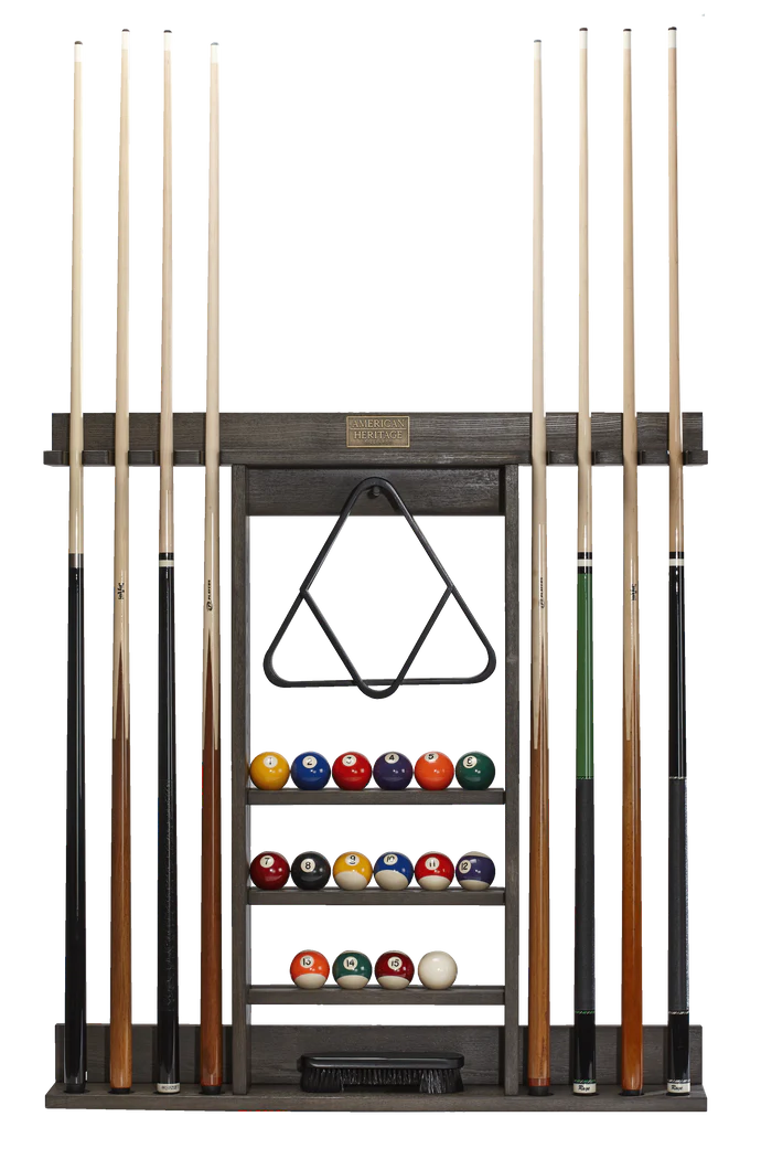 American Heritage Bluegrass Cue Rack - Charcoal