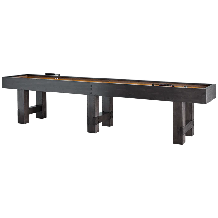 American Heritage Bristol 14' Shuffleboard Table - Charcoal