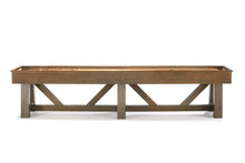 Brunswick Botanic Shuffleboard Table - Rustic Dark Brown