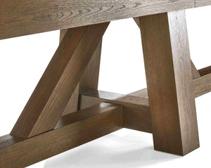 Brunswick Botanic Shuffleboard Table - Rustic Dark Brown