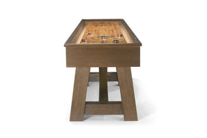 Brunswick Botanic Shuffleboard Table - Rustic Dark Brown