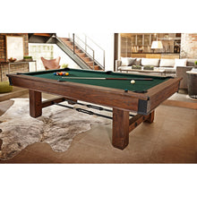 Brunswick Canton 8' Billiards Table in Black Forest