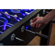 American Heritage Atomic Azure LED Foosball Table