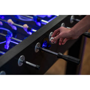 American Heritage Atomic Azure LED Foosball Table