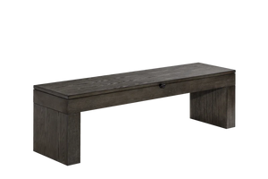 American Heritage Dining Storage Bench - Charcoal