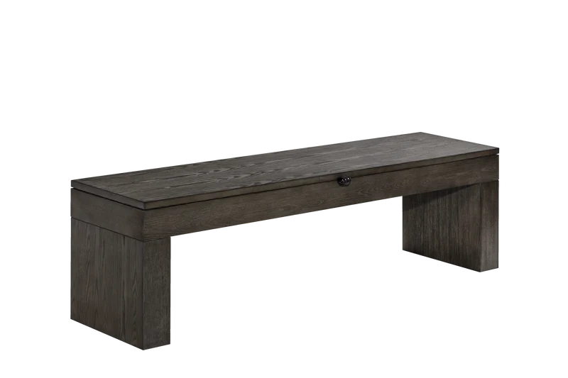 American Heritage Dining Storage Bench - Charcoal