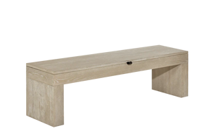 American Heritage Dining Storage Bench - Natural Ash