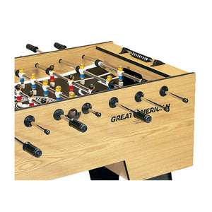 Commercial Professional Foosball Table - Industrial Grade | Great American "American Soccer"