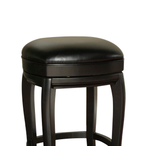 American Heritage Madrid Bar Height Stool - Black/Black