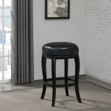 American Heritage Madrid Bar Height Stool - Black/Black