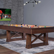 American Heritage Farmhouse Pool Table - Cappuccino