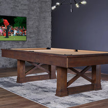 American Heritage Farmhouse Pool Table - Cappuccino