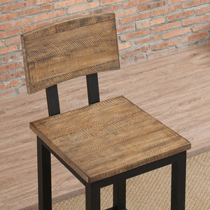 American Heritage Gateway Bar Height Stool - Reclaimed Wood