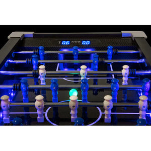 American Heritage Atomic Azure LED Foosball Table