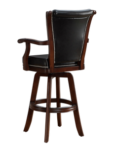 American Heritage Napoli Bar Height Stool - Suede