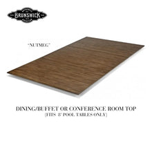 Brunswick Loft Billiards Table - Nutmeg