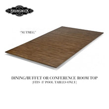 Brunswick Dameron Pool Table - Nutmeg