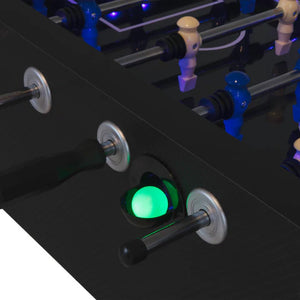 American Heritage Atomic Azure LED Foosball Table