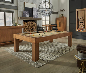 American Heritage Alta Pool Table - Brushed Walnut