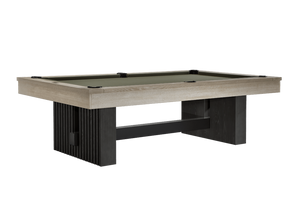 American Heritage Vancouver Pool Table - Natural And Black Ash