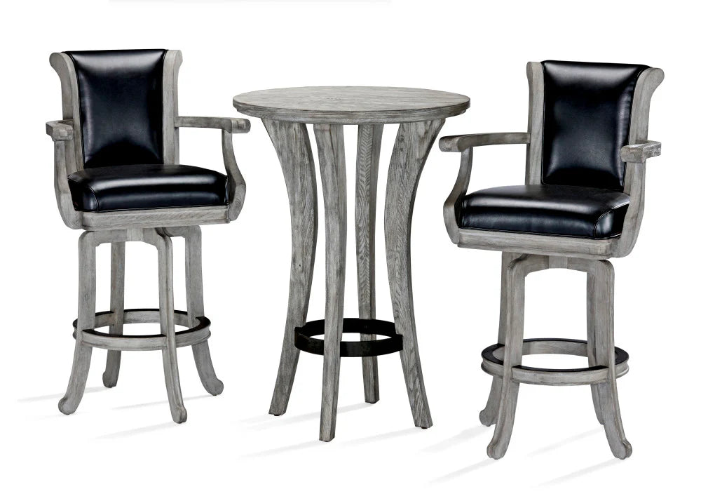 Brunswick Centennial Classic Bar Stools - Rustic Grey (Set of 2)