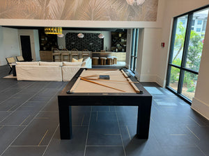 American Heritage Alta Pool Table - Black Ash