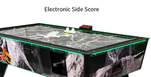 Black Ice | Coin Operated Air Hockey Table (7'-8') | Great American