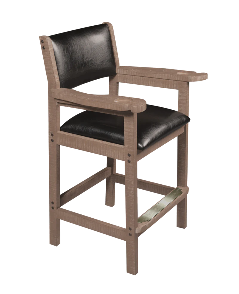 American Heritage Cushion Back & Seat Spectator Chair - Antique Grey