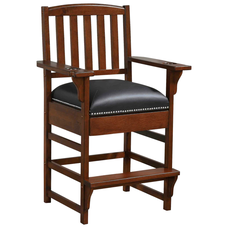 American Heritage King Chair - Suede