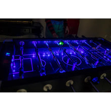 American Heritage Atomic Azure LED Foosball Table