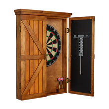 American Heritage Turnberry Dartboard Cabinet - Reclaimed Rustic