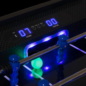 American Heritage Atomic Azure LED Foosball Table