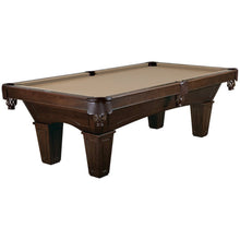 Brunswick Allenton Tapered Leg 7' Billiards Table in Espresso