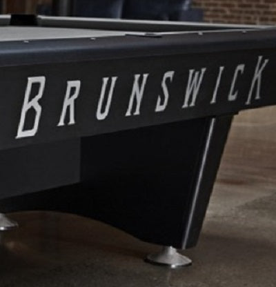 Brunswick Black Wolf  Billiards Table Decal | Add-on Only