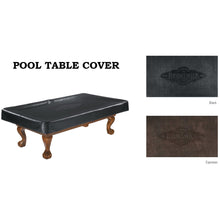 Brunswick Allenton Tapered Leg 8' Billiards Table in Rustic Dark Brown